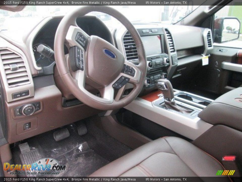 2015 Ford F150 King Ranch SuperCrew 4x4 Bronze Fire Metallic / King Ranch Java/Mesa Photo #34