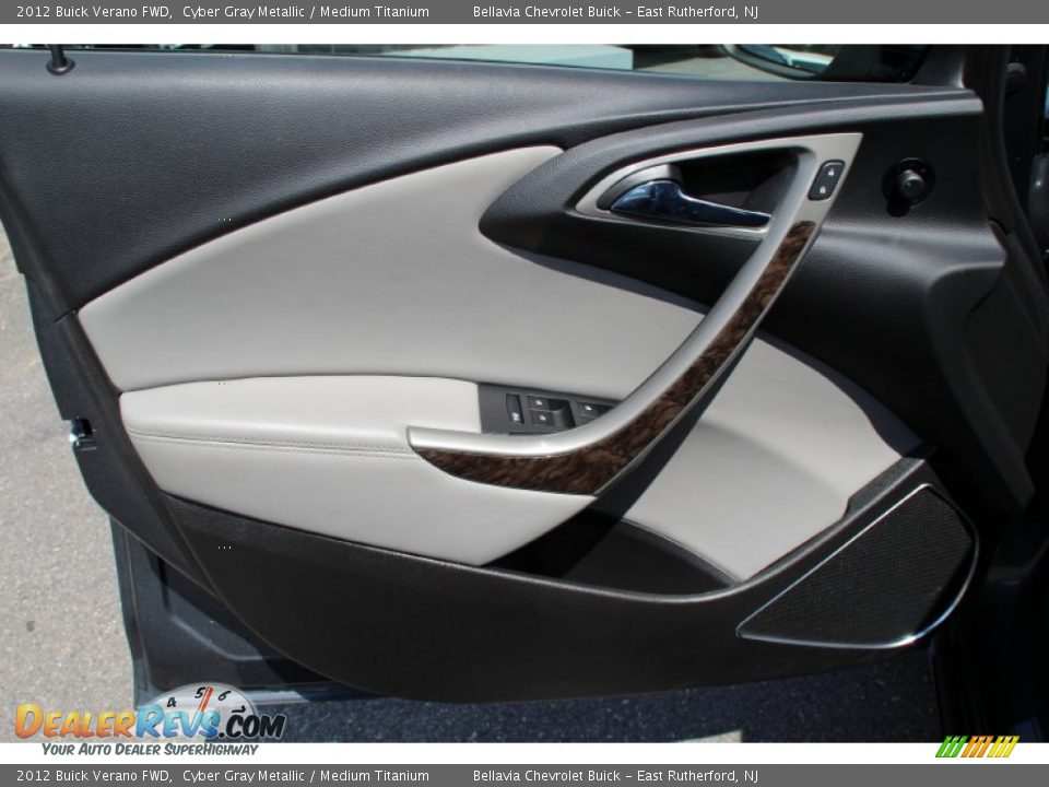 2012 Buick Verano FWD Cyber Gray Metallic / Medium Titanium Photo #6