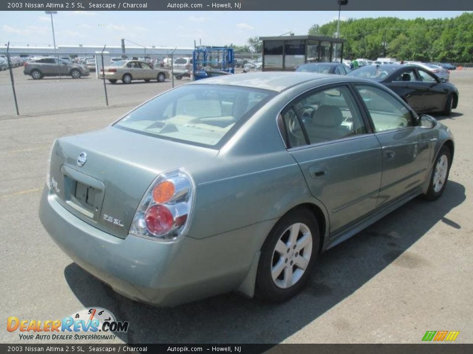 2003 Nissan Altima 2.5 SL Seascape / Charcoal Photo #2