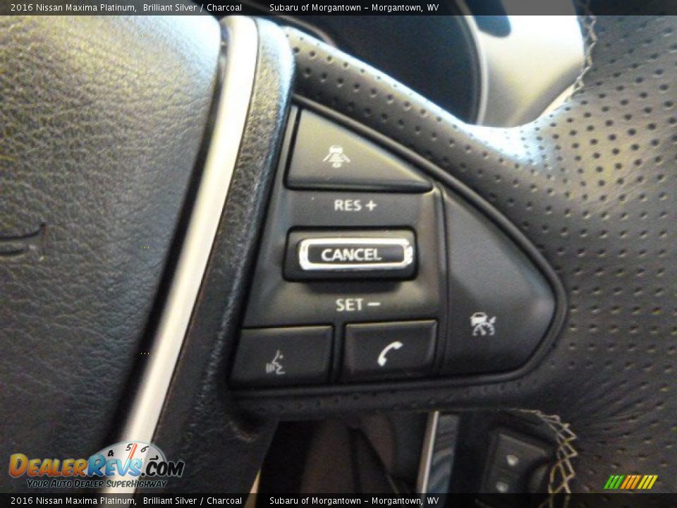 Controls of 2016 Nissan Maxima Platinum Photo #17