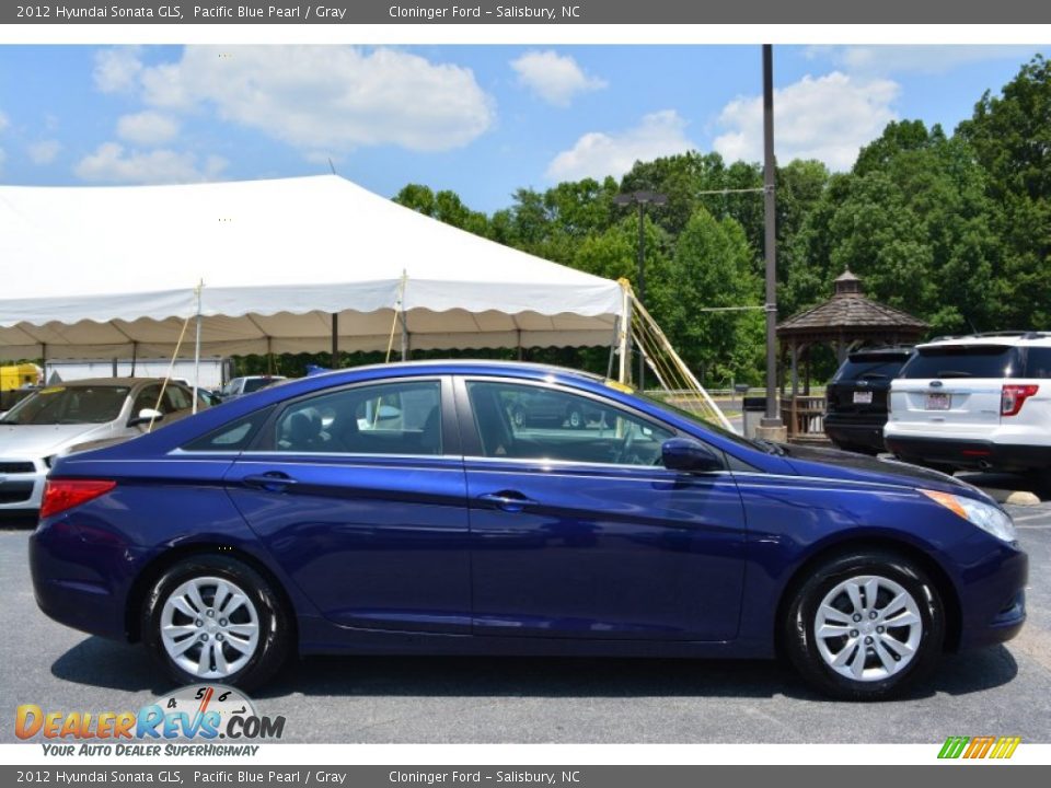 2012 Hyundai Sonata GLS Pacific Blue Pearl / Gray Photo #2