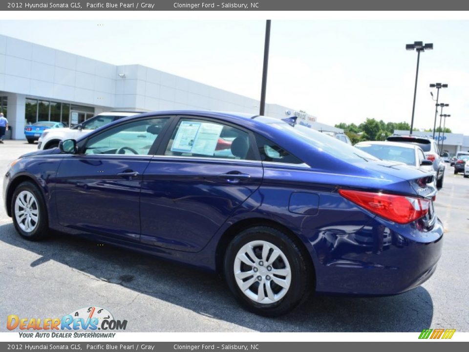 2012 Hyundai Sonata GLS Pacific Blue Pearl / Gray Photo #5