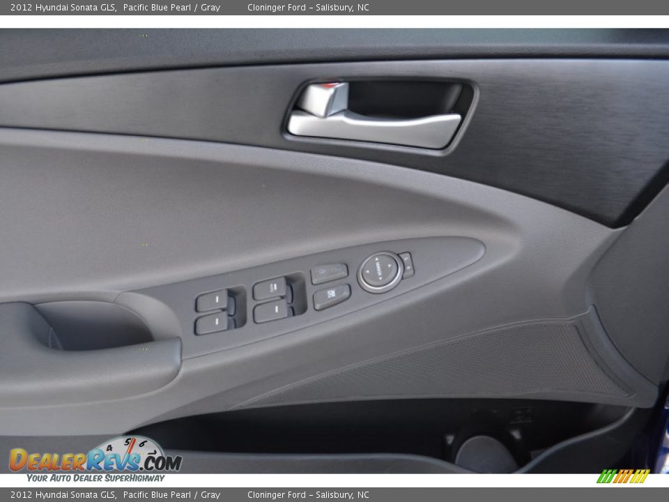 2012 Hyundai Sonata GLS Pacific Blue Pearl / Gray Photo #9