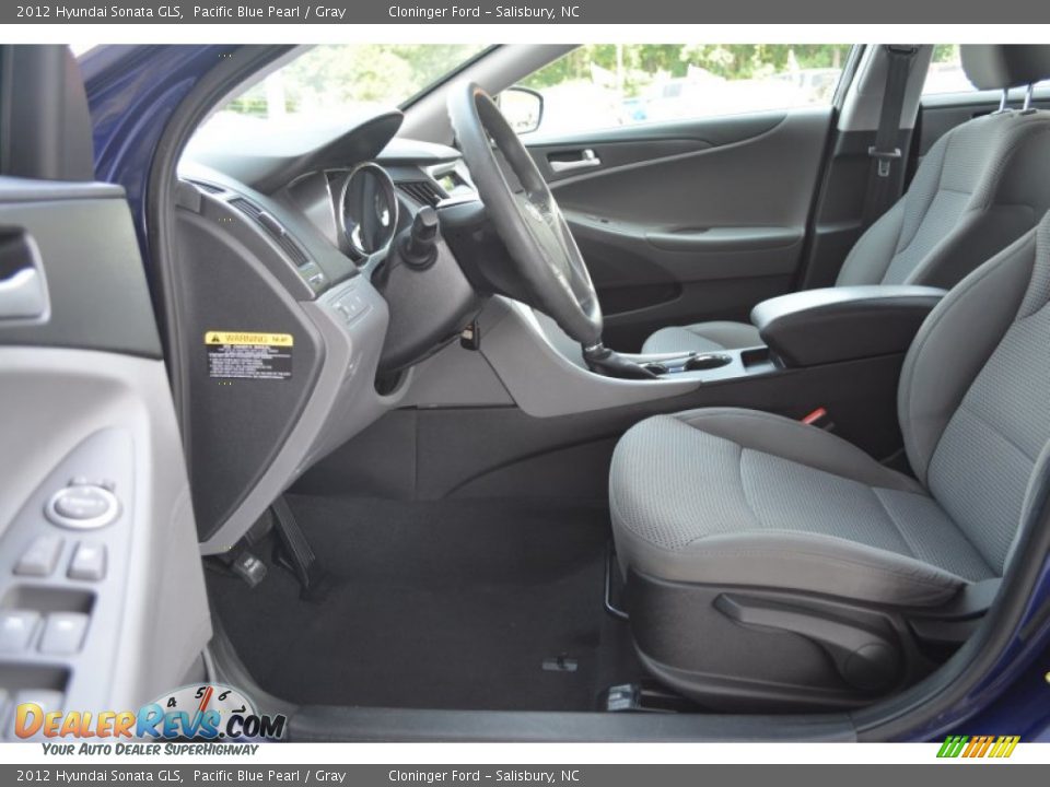 2012 Hyundai Sonata GLS Pacific Blue Pearl / Gray Photo #10