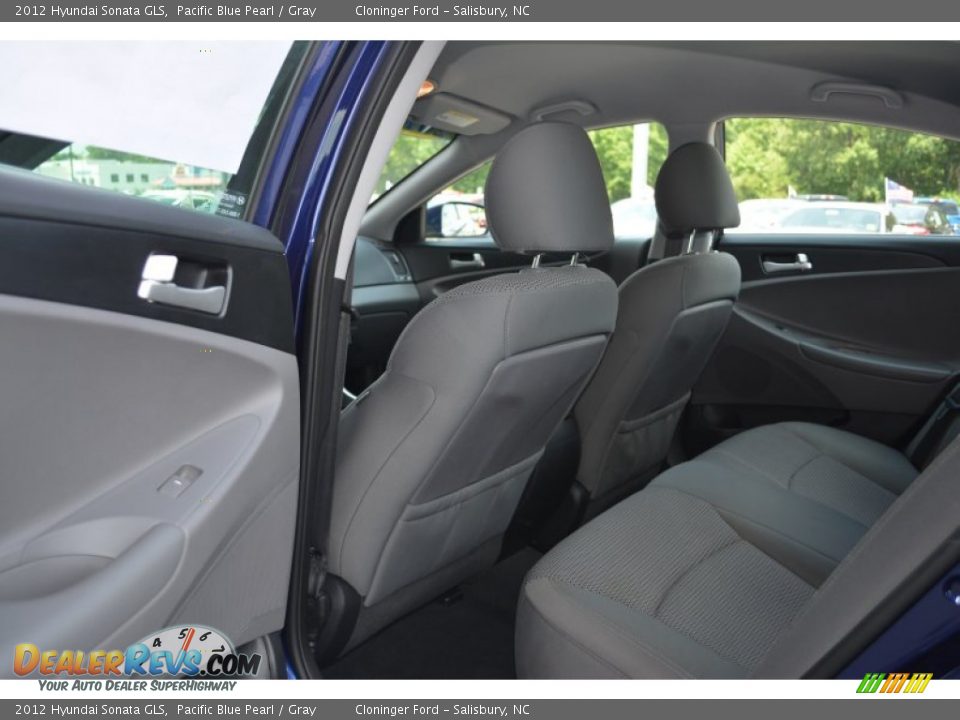 2012 Hyundai Sonata GLS Pacific Blue Pearl / Gray Photo #13