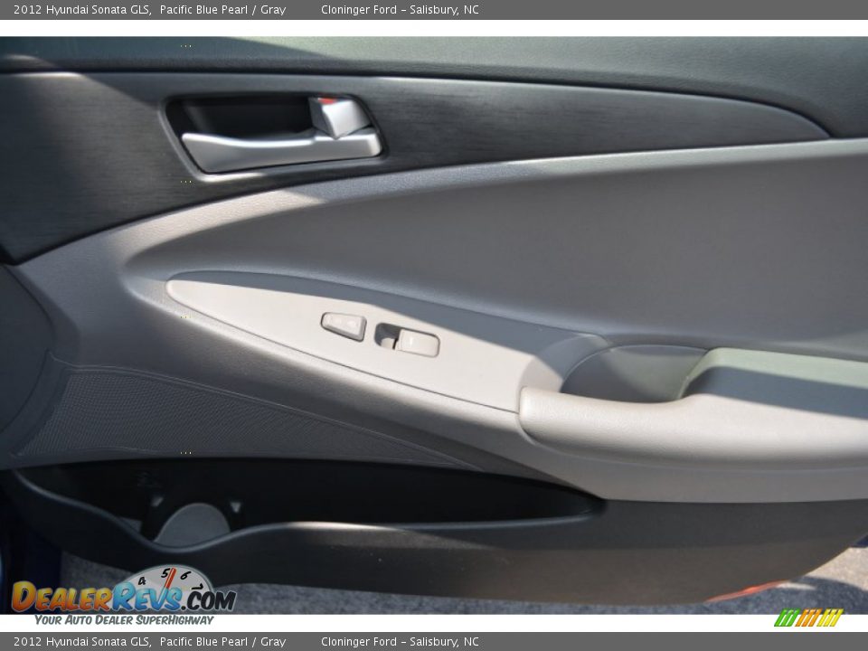 2012 Hyundai Sonata GLS Pacific Blue Pearl / Gray Photo #16