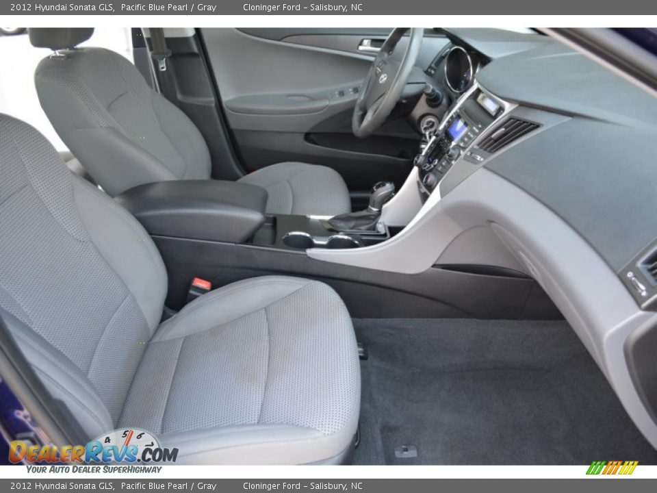 2012 Hyundai Sonata GLS Pacific Blue Pearl / Gray Photo #17