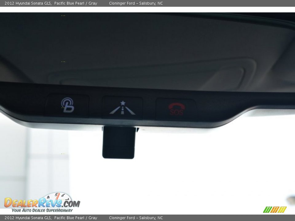 2012 Hyundai Sonata GLS Pacific Blue Pearl / Gray Photo #20