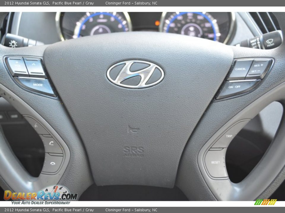 2012 Hyundai Sonata GLS Pacific Blue Pearl / Gray Photo #21