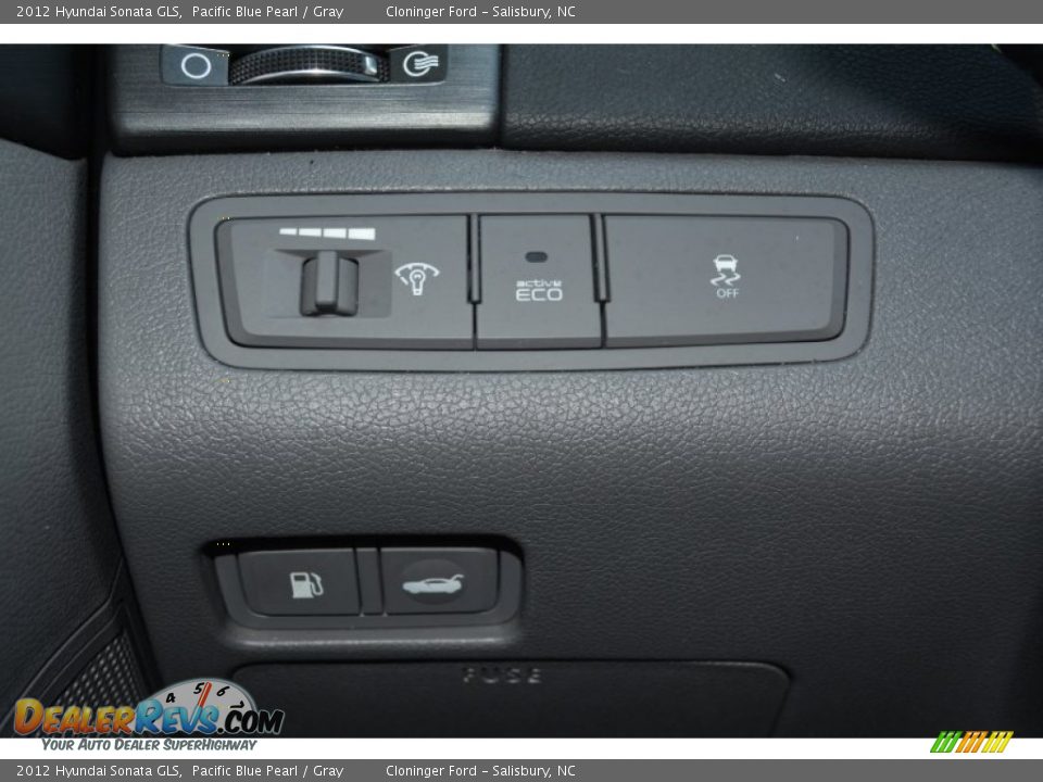 2012 Hyundai Sonata GLS Pacific Blue Pearl / Gray Photo #23