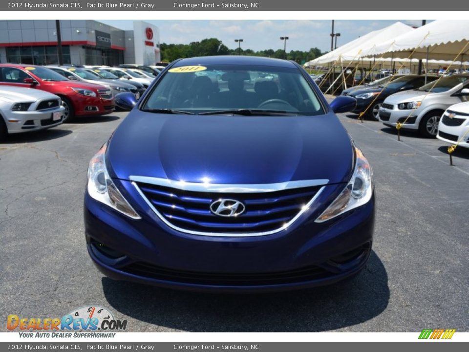 2012 Hyundai Sonata GLS Pacific Blue Pearl / Gray Photo #25