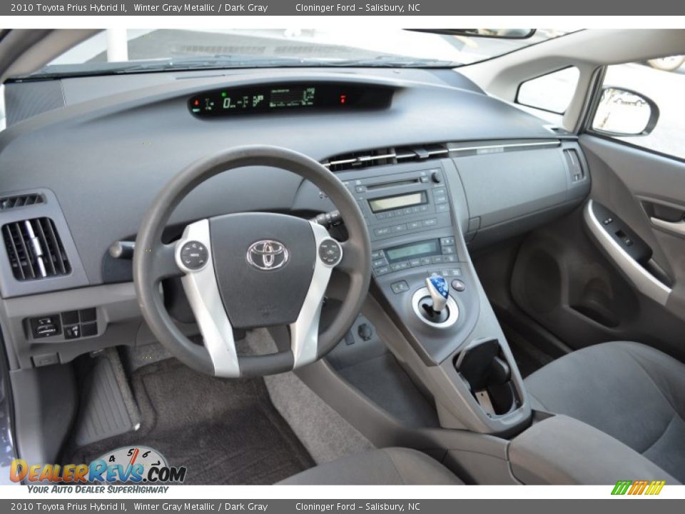 2010 Toyota Prius Hybrid II Winter Gray Metallic / Dark Gray Photo #11