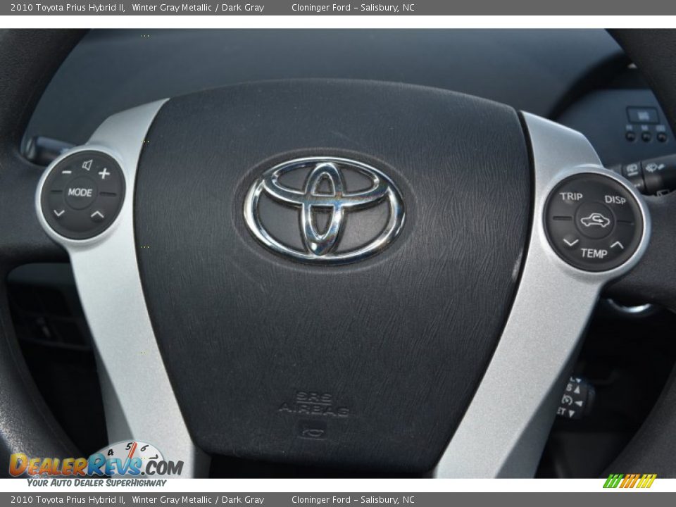 2010 Toyota Prius Hybrid II Winter Gray Metallic / Dark Gray Photo #20