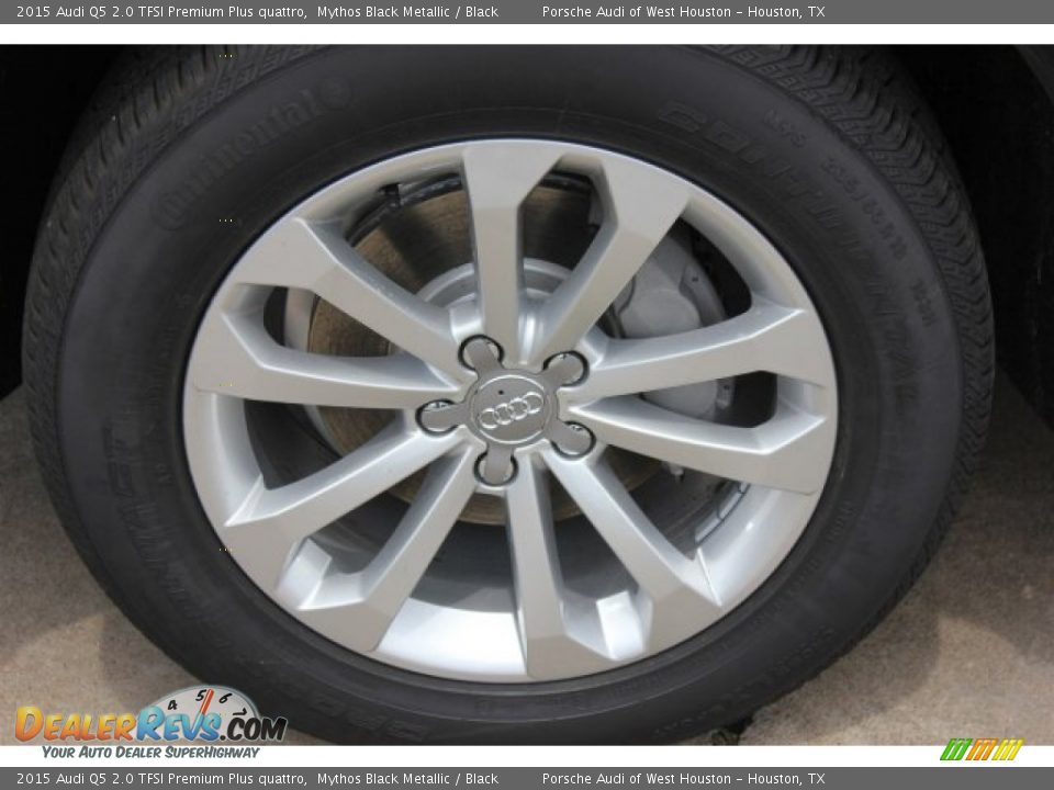 2015 Audi Q5 2.0 TFSI Premium Plus quattro Mythos Black Metallic / Black Photo #4