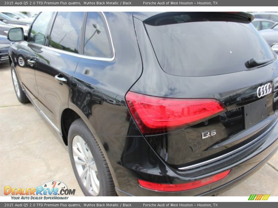 2015 Audi Q5 2.0 TFSI Premium Plus quattro Mythos Black Metallic / Black Photo #6