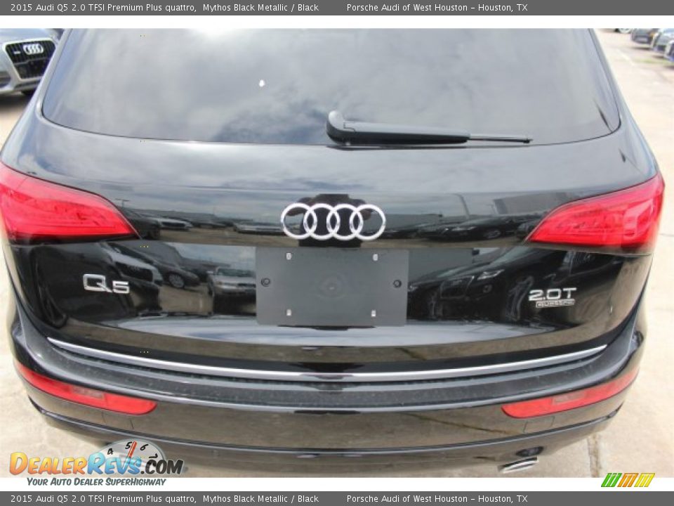2015 Audi Q5 2.0 TFSI Premium Plus quattro Mythos Black Metallic / Black Photo #7