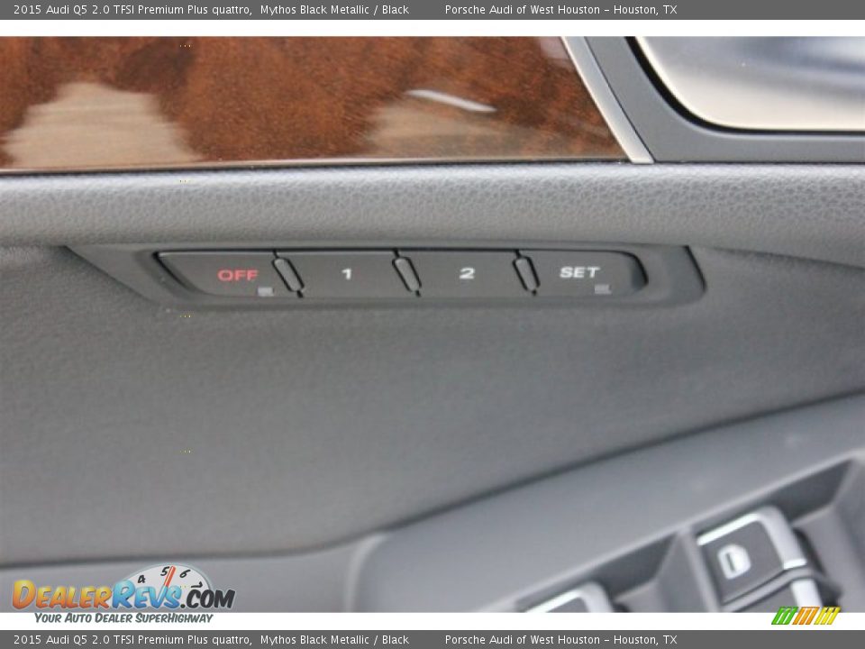 2015 Audi Q5 2.0 TFSI Premium Plus quattro Mythos Black Metallic / Black Photo #10