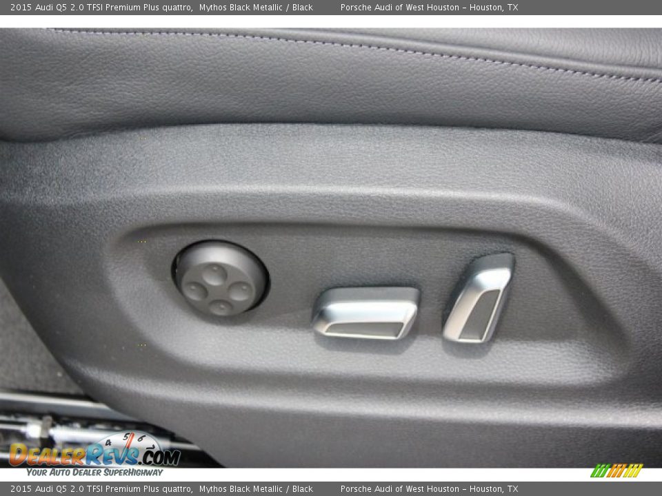 2015 Audi Q5 2.0 TFSI Premium Plus quattro Mythos Black Metallic / Black Photo #11
