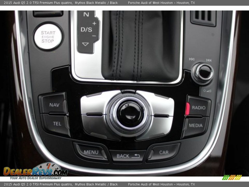 2015 Audi Q5 2.0 TFSI Premium Plus quattro Mythos Black Metallic / Black Photo #17