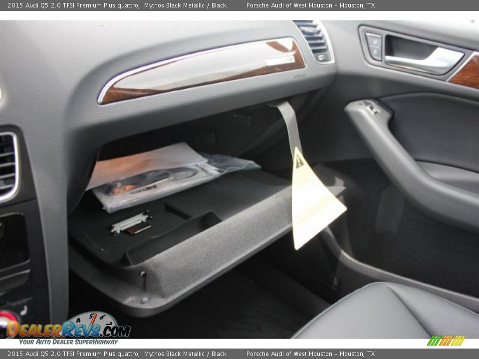 2015 Audi Q5 2.0 TFSI Premium Plus quattro Mythos Black Metallic / Black Photo #25