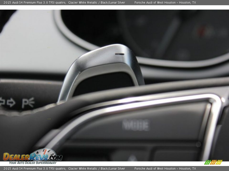 2015 Audi S4 Premium Plus 3.0 TFSI quattro Glacier White Metallic / Black/Lunar Silver Photo #29