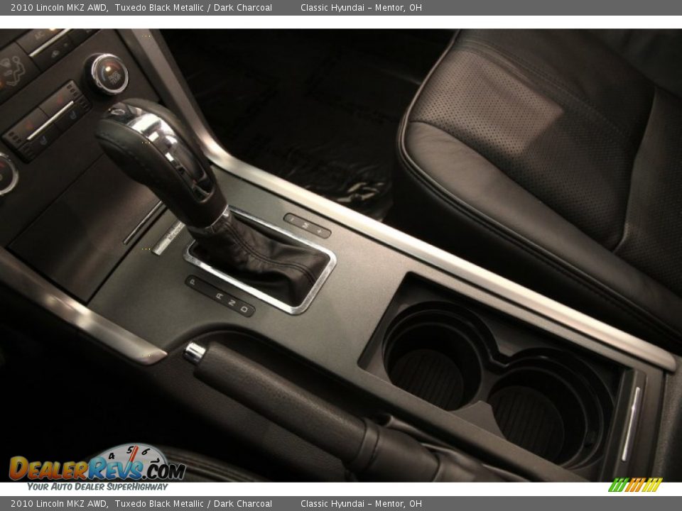 2010 Lincoln MKZ AWD Tuxedo Black Metallic / Dark Charcoal Photo #12