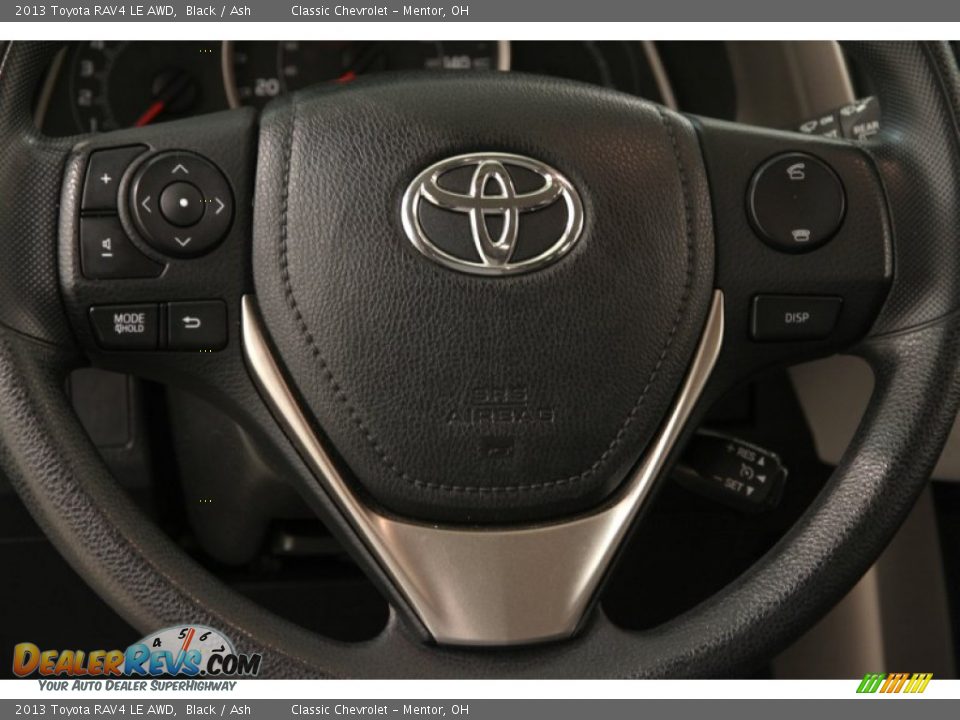 2013 Toyota RAV4 LE AWD Black / Ash Photo #6