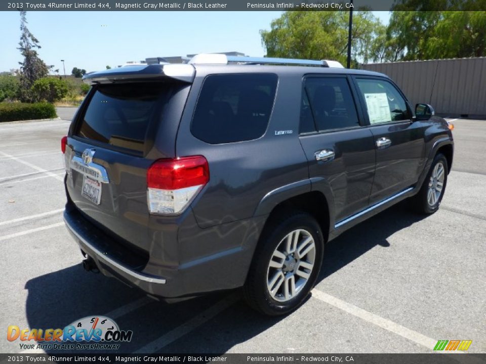 2013 Toyota 4Runner Limited 4x4 Magnetic Gray Metallic / Black Leather Photo #13