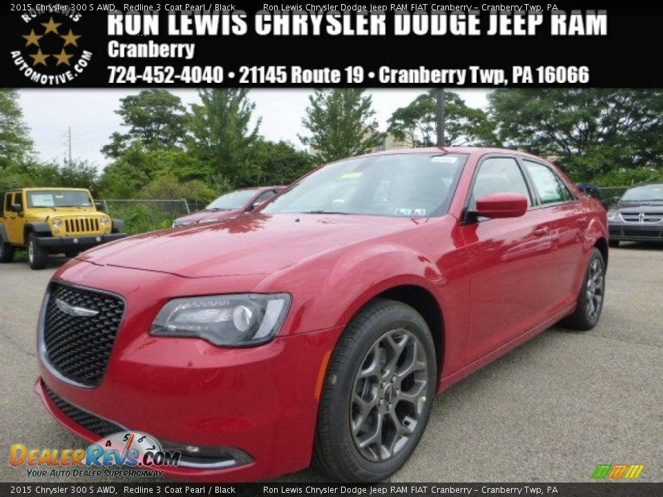2015 Chrysler 300 S AWD Redline 3 Coat Pearl / Black Photo #1