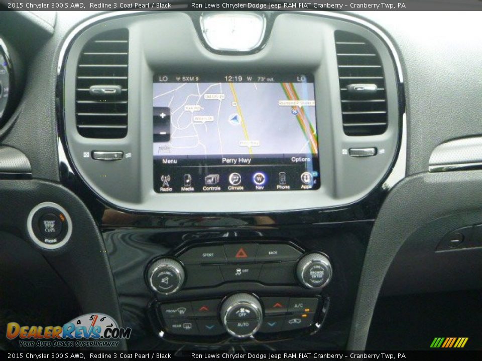 2015 Chrysler 300 S AWD Redline 3 Coat Pearl / Black Photo #19