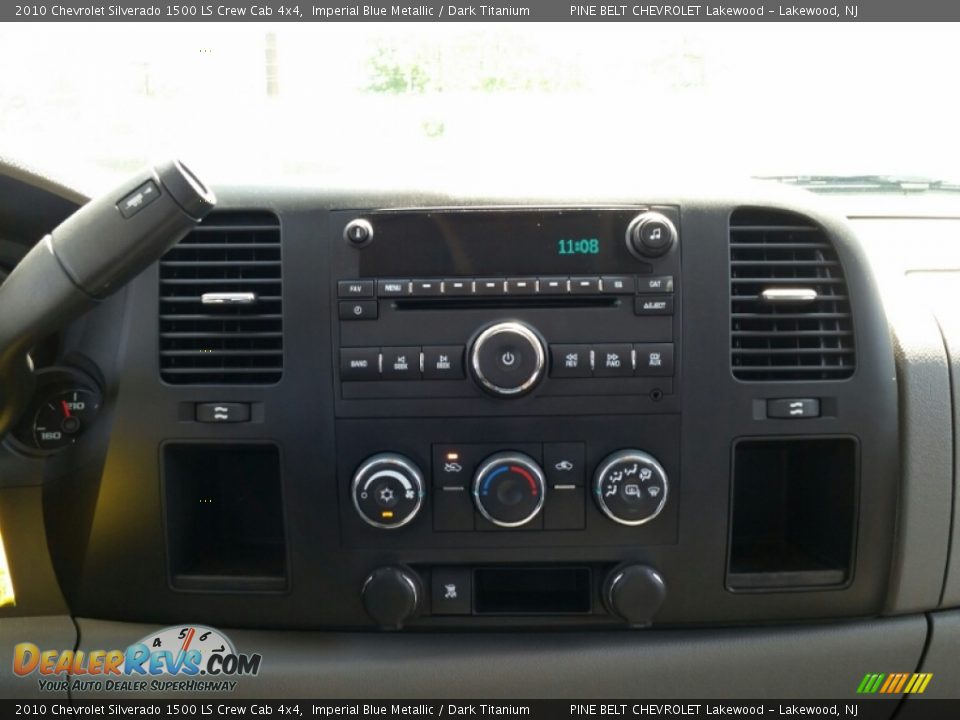 2010 Chevrolet Silverado 1500 LS Crew Cab 4x4 Imperial Blue Metallic / Dark Titanium Photo #16