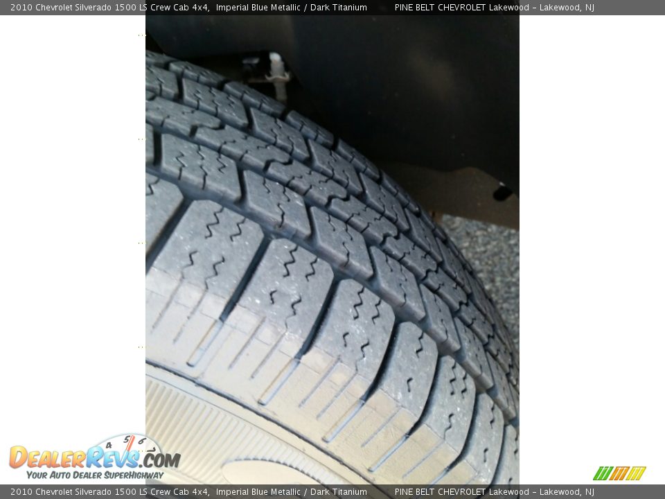 2010 Chevrolet Silverado 1500 LS Crew Cab 4x4 Imperial Blue Metallic / Dark Titanium Photo #20