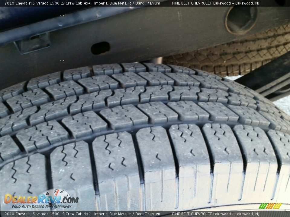 2010 Chevrolet Silverado 1500 LS Crew Cab 4x4 Imperial Blue Metallic / Dark Titanium Photo #21