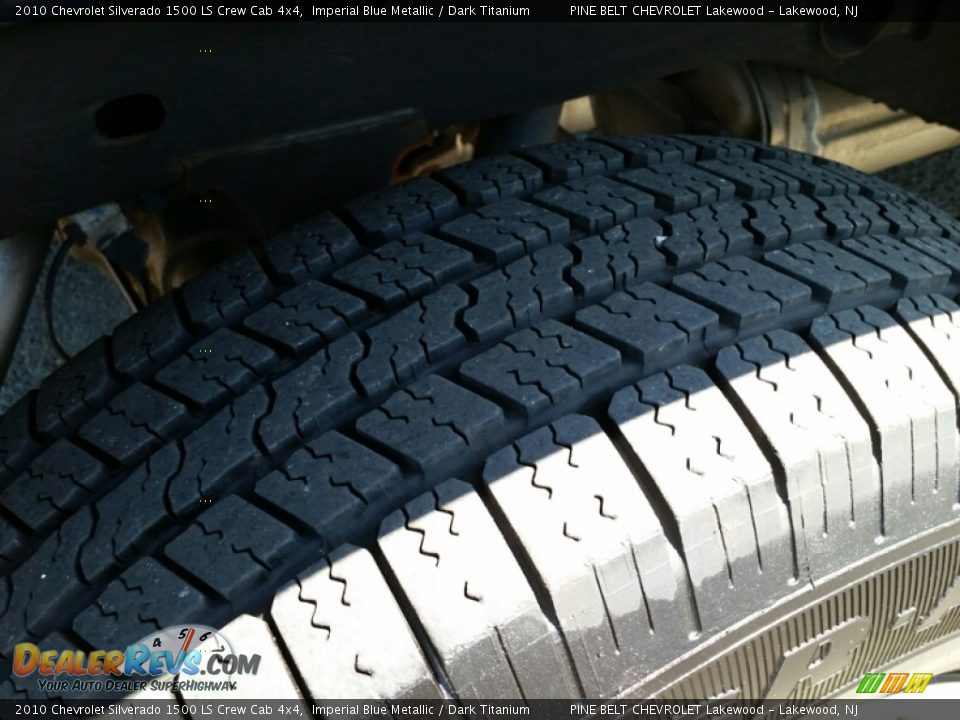 2010 Chevrolet Silverado 1500 LS Crew Cab 4x4 Imperial Blue Metallic / Dark Titanium Photo #23