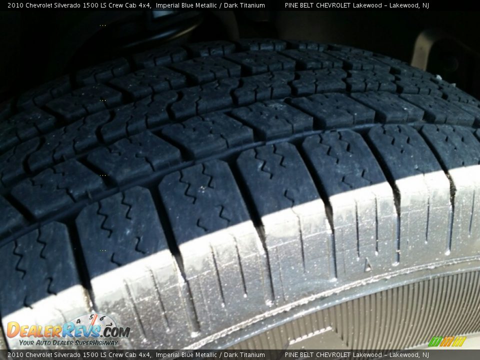 2010 Chevrolet Silverado 1500 LS Crew Cab 4x4 Imperial Blue Metallic / Dark Titanium Photo #24