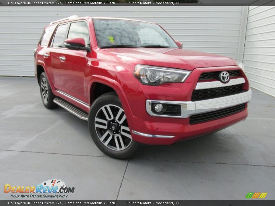 Front 3/4 View of 2015 Toyota 4Runner Limited 4x4 Photo #2