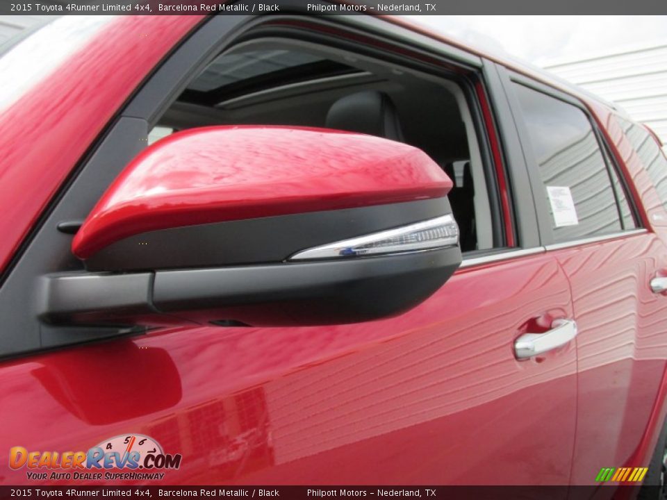 2015 Toyota 4Runner Limited 4x4 Barcelona Red Metallic / Black Photo #13