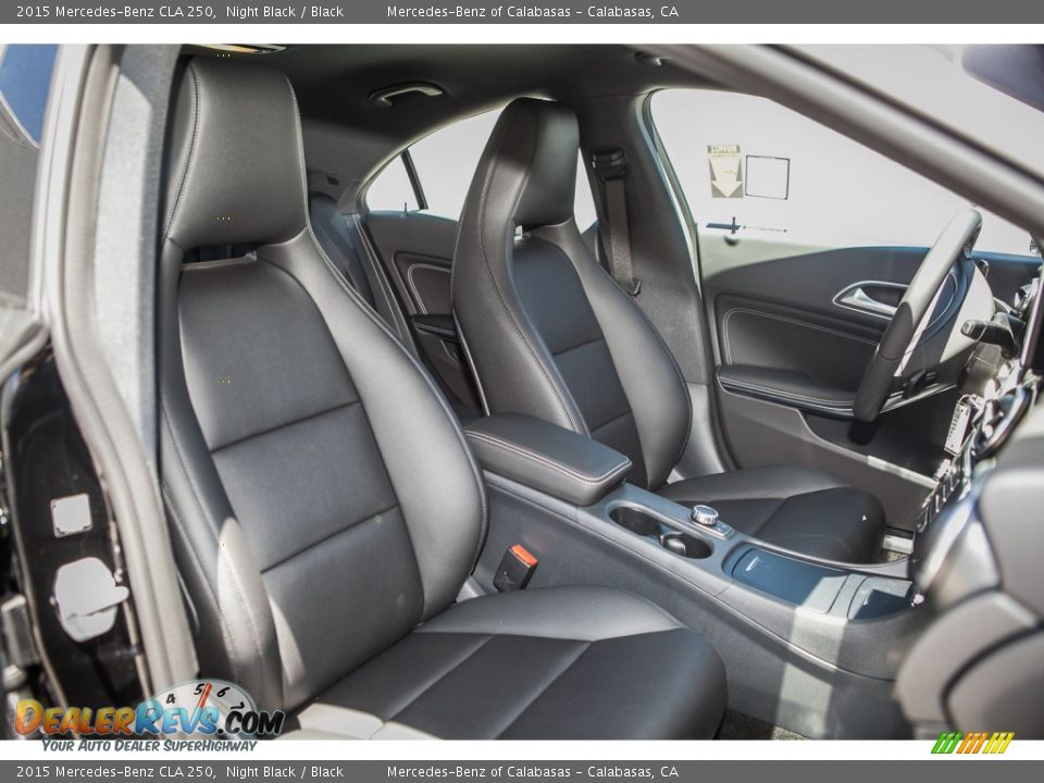 2015 Mercedes-Benz CLA 250 Night Black / Black Photo #2