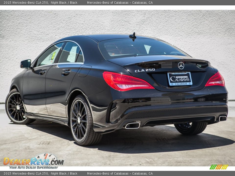 2015 Mercedes-Benz CLA 250 Night Black / Black Photo #3