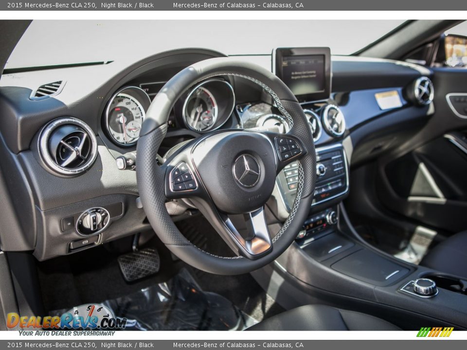 2015 Mercedes-Benz CLA 250 Night Black / Black Photo #6
