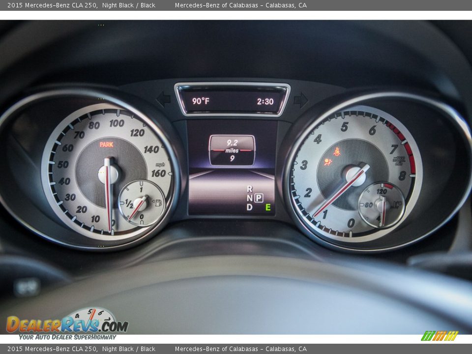 2015 Mercedes-Benz CLA 250 Night Black / Black Photo #8