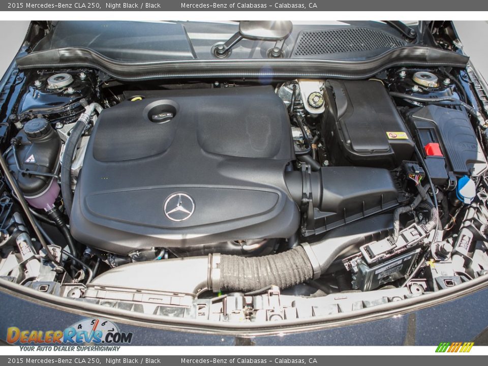 2015 Mercedes-Benz CLA 250 Night Black / Black Photo #9