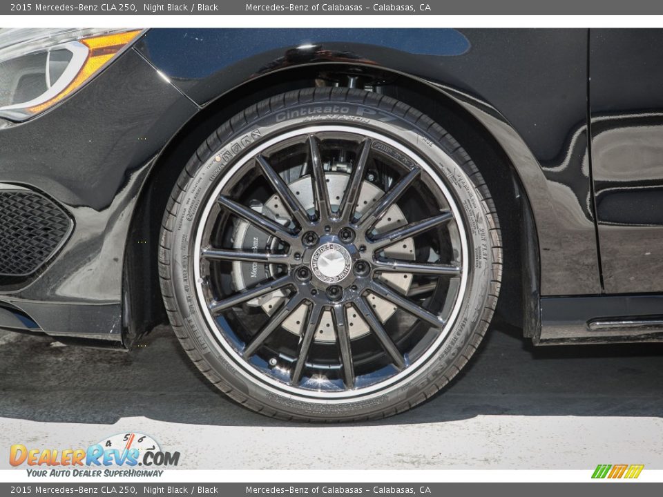 2015 Mercedes-Benz CLA 250 Night Black / Black Photo #10