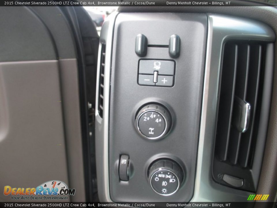 2015 Chevrolet Silverado 2500HD LTZ Crew Cab 4x4 Brownstone Metallic / Cocoa/Dune Photo #15