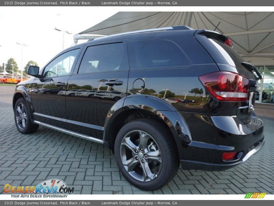 2015 Dodge Journey Crossroad Pitch Black / Black Photo #2