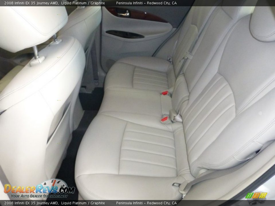 2008 Infiniti EX 35 Journey AWD Liquid Platinum / Graphite Photo #5