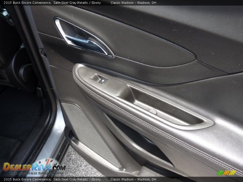 2015 Buick Encore Convenience Satin Steel Gray Metallic / Ebony Photo #13