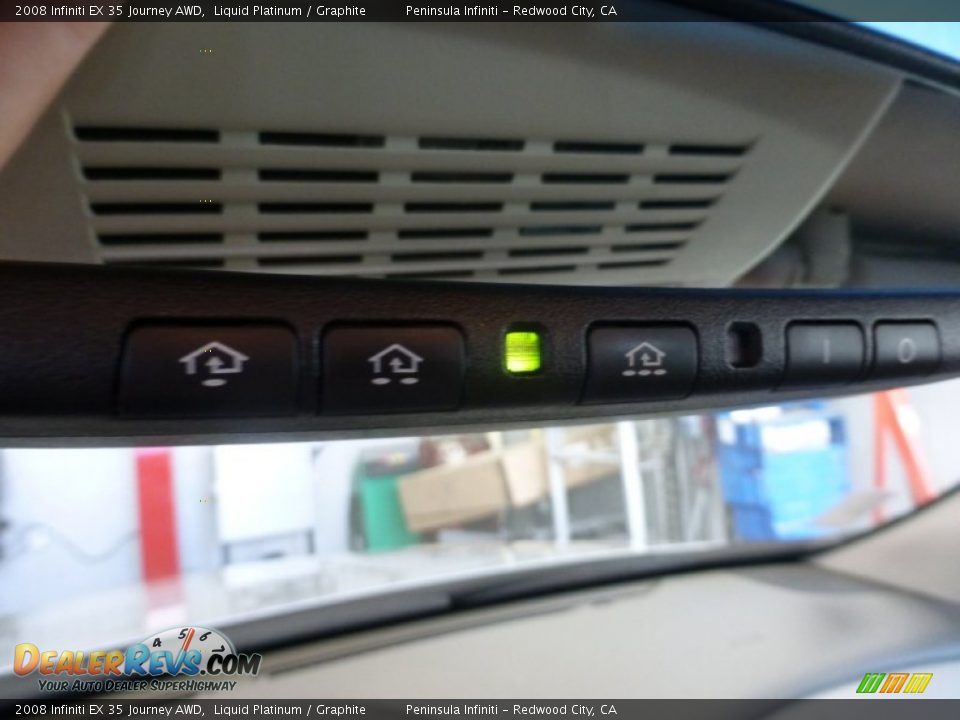 2008 Infiniti EX 35 Journey AWD Liquid Platinum / Graphite Photo #29