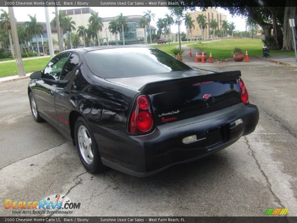 2000 Chevrolet Monte Carlo LS Black / Ebony Photo #3