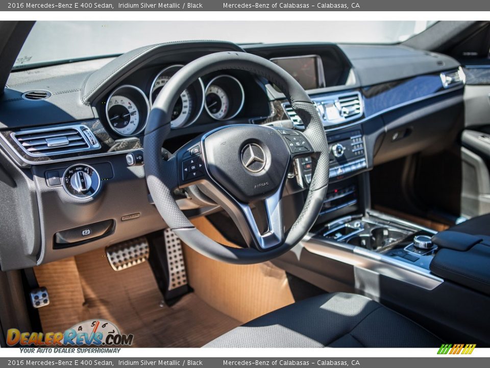 2016 Mercedes-Benz E 400 Sedan Iridium Silver Metallic / Black Photo #5